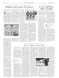 Pagina Osservatore Romano